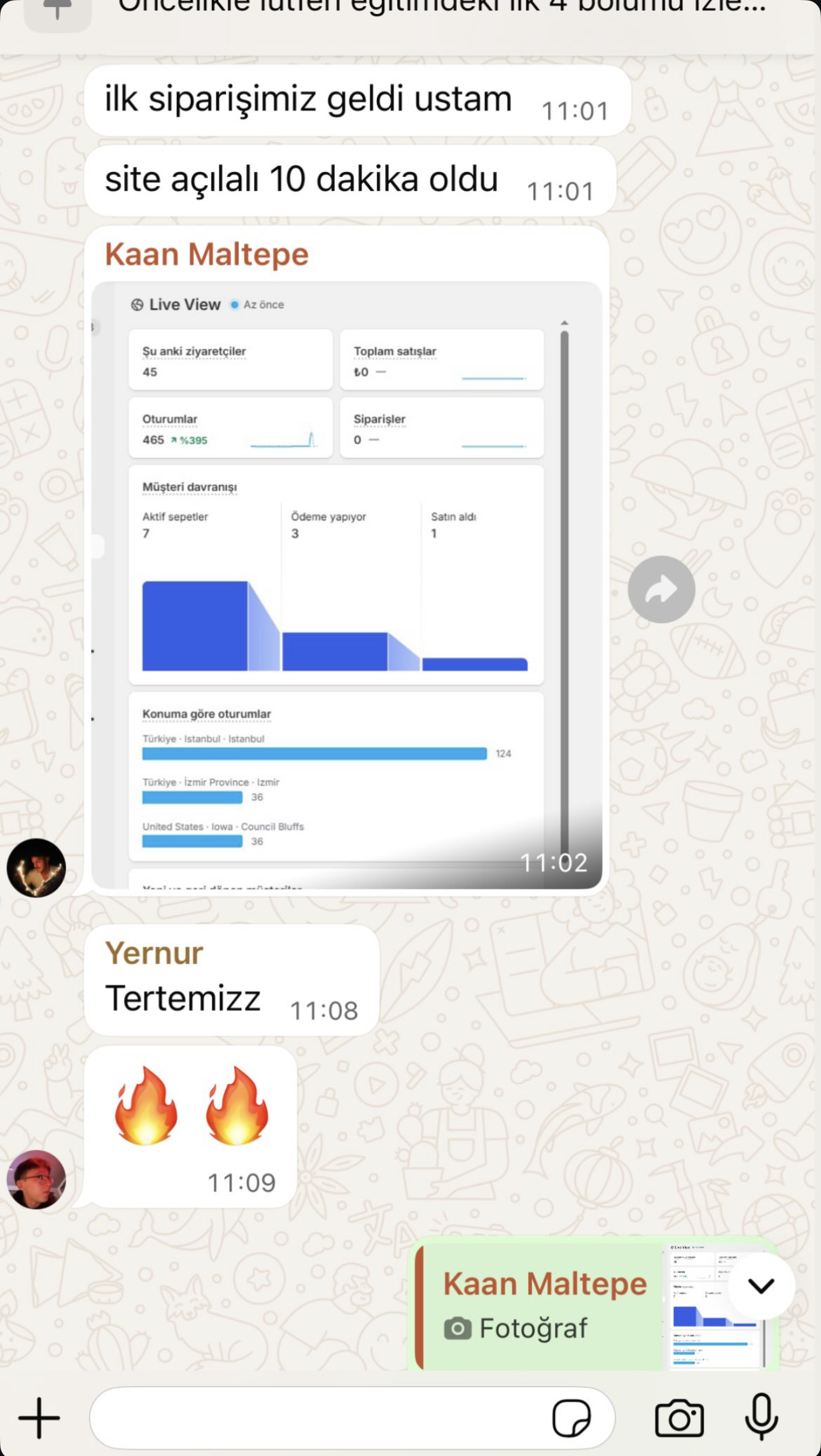 Öğrenci mesajı 1